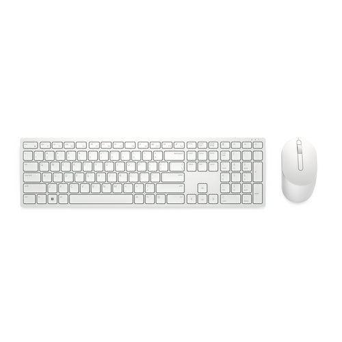 Wireless Keyboard DELL KM5221W-WH QWERTY RF Wireless Full-Size with Mouse
