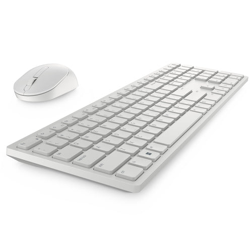 Wireless Keyboard DELL KM5221W-WH QWERTY RF Wireless Full-Size with Mouse