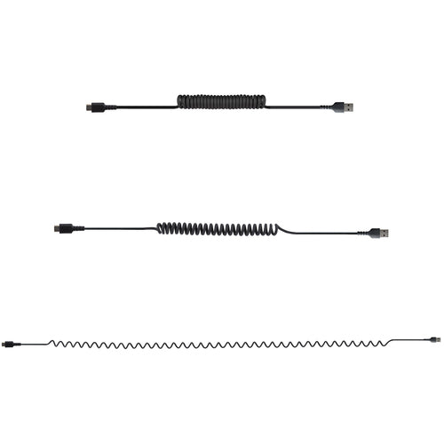 USB Cable StarTech.com R2ACC-1M 1m USB A to C Coiled Heavy Duty Fast Charge - R2ACC-1M-USB-CABLE