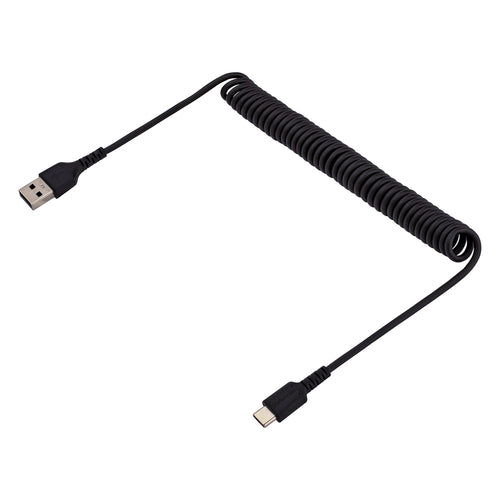 USB Cable StarTech.com R2ACC-1M 1m USB A to C Coiled Heavy Duty Fast Charge - R2ACC-1M-USB-CABLE