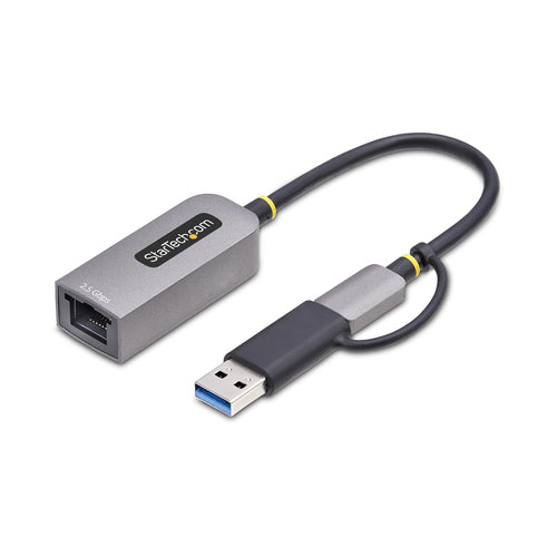 2.5GbE USB-C Ethernet Adapter Thunderbolt Compatible 5000Mbit/s