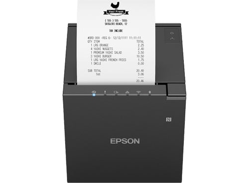 Epson TM-M30III Thermal POS Printer 203 DPI Wired Black Android iOS