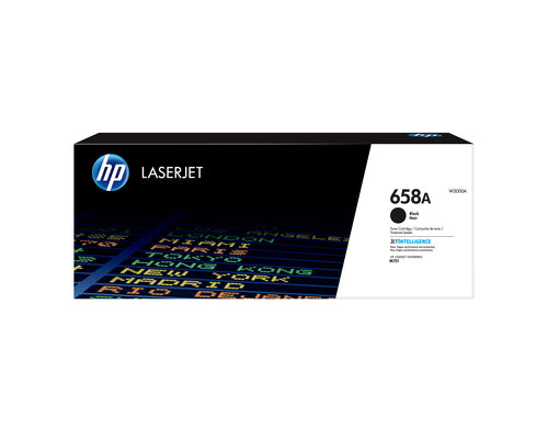 Toner Cartridge HP 658A Black Page Yield Up to 7000 Compatible HP LaserJet