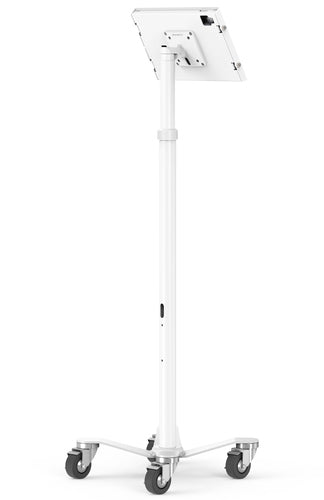 Compulocks iPad Pro Rolling Cart - 13" Apex Enclosure, White, Security Stand