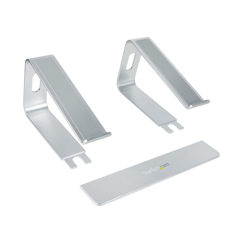 Laptop Stand StarTech.com Ergonomic Aluminum Portable 5kg Silver