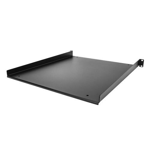 Rack Shelf StarTech.com 1U Server 20-inch Depth 55lb Capacity Black SPCC Steel
