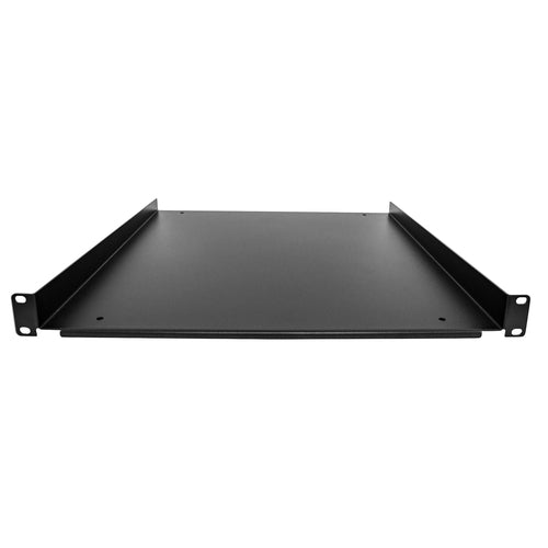 Rack Shelf StarTech.com 1U Server 20-inch Depth 55lb Capacity Black SPCC Steel
