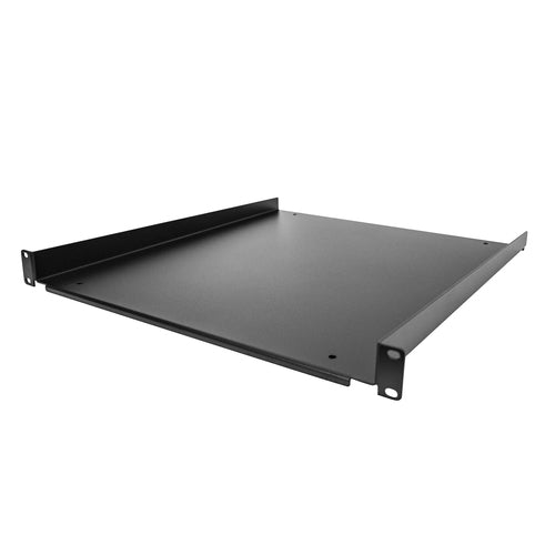 Rack Shelf StarTech.com 1U Server 20-inch Depth 55lb Capacity Black SPCC Steel