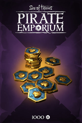 Microsoft Sea of Thieves Captain’s Ancient Coin Pack – 1000 Coins
