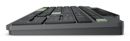 Wireless Bluetooth Full-Size Keyboard Plunger Switch Black Green