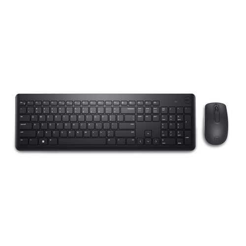 DELL KM3322W Wireless Full-size Keyboard and Mouse QWERTY Black