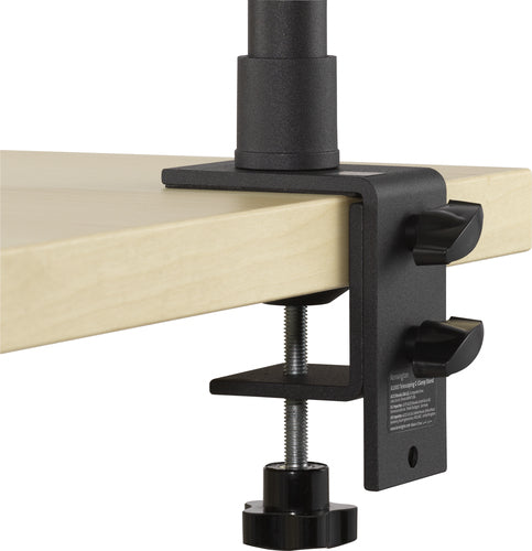 Microphone Stand Kensington A1000 Telescoping C-Clamp Durable Black