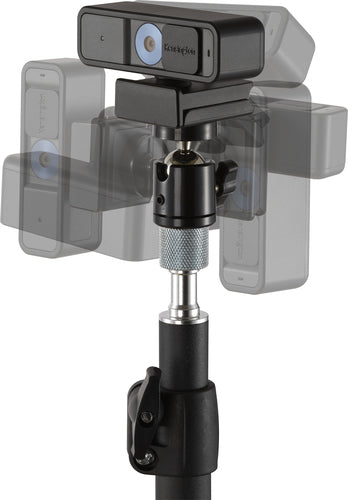 Microphone Stand Kensington A1000 Telescoping C-Clamp Durable Black