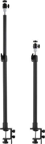 Microphone Stand Kensington A1000 Telescoping C-Clamp Durable Black