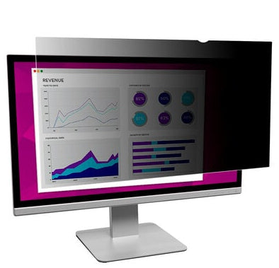 3M Privacy Filter HC238W9B for 23.8" Monitor - Frameless, Glossy