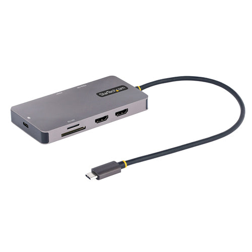 Multiport Adapter StarTech.com 120B USB-C Dual HDMI 4K 100W - 120B-USBC-MULTIPORT