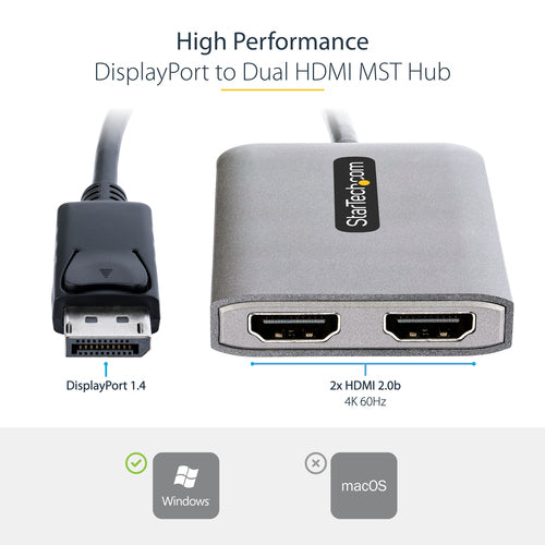 StarTech.com MST14DP122HD video cable adapter