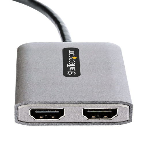 USB-C to Dual HDMI MST Hub 4K 60Hz Multi-Monitor Adapter