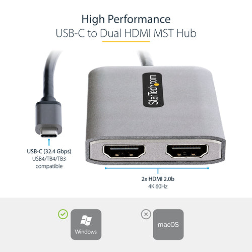 StarTech.com MST14CD122HD USB graphics adapter