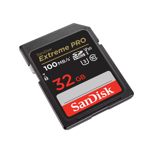 SD Memory Card SanDisk Extreme PRO 32GB Class 10 UHS-I 200MB/s - SDSDXXO-032G-GN4IN