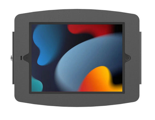 iPad Mini 8.3 Inch Wall Mount Enclosure Black Aluminium