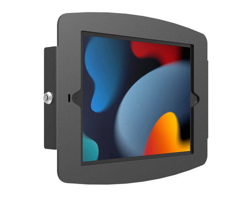 iPad Mini 8.3 Inch Wall Mount Enclosure Black Aluminium