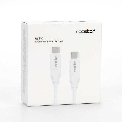 USB Cable Rocstor Y10C273-W1 1m USB-C to USB-C 0.48 Gbit/s