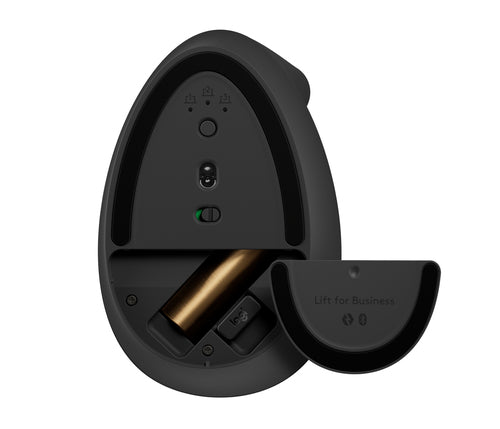 Mouse Logitech Lift Vertical Ergonomic 4000 DPI Right-hand Wireless Bluetooth - 910-006494