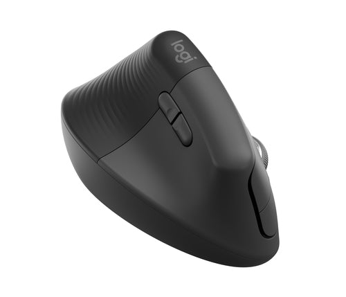 Logitech Lift Vertical Ergonomic Mouse Left Hand Optical 4000 DPI Wireless Bluetooth