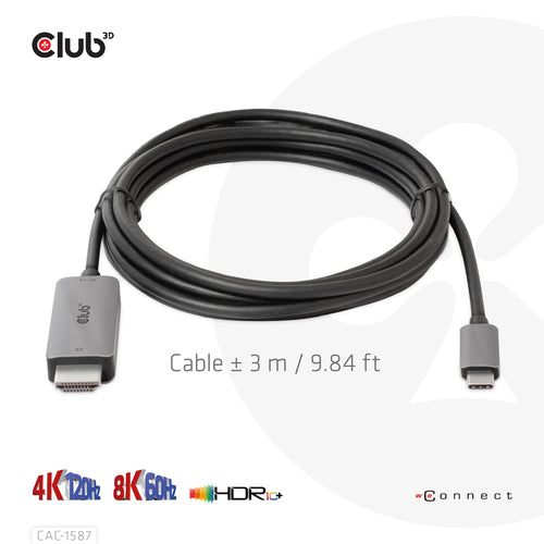 CLUB3D CAC-1587 cable gender changer