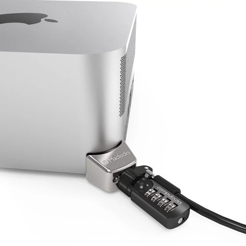 Cable Lock Compulocks Ledge Combination Lock Adapter Silver - MSLDG01CL