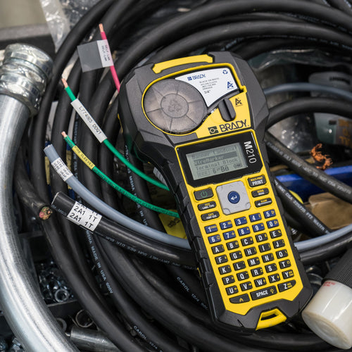 Brady M210 label printer