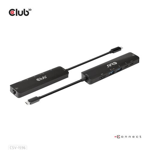 CLUB3D CSV-1596 laptop dock/port replicator