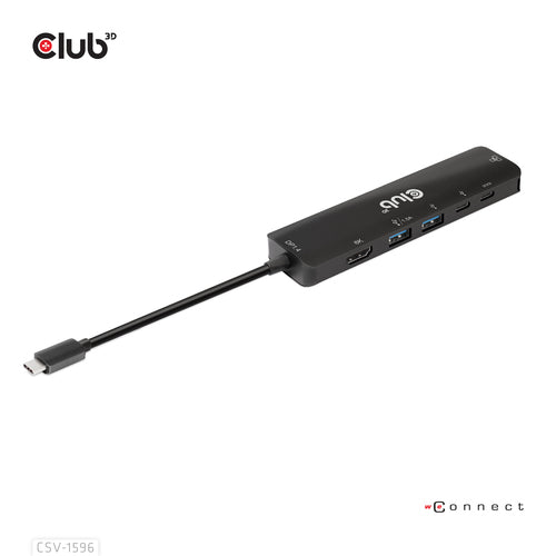 CLUB3D CSV-1596 laptop dock/port replicator
