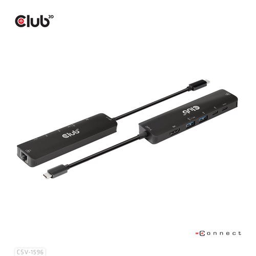 CLUB3D CSV-1596 laptop dock/port replicator