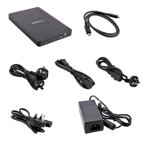 StarTech.com M2E4BTB3 storage drive enclosure