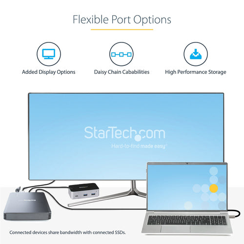 StarTech.com M2E4BTB3 storage drive enclosure
