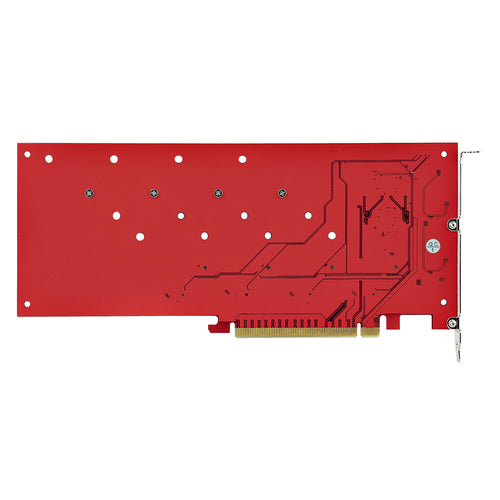 M.2 PCIe Adapter StarTech Quad 4x NVMe AHCI SSD 7.8GBps