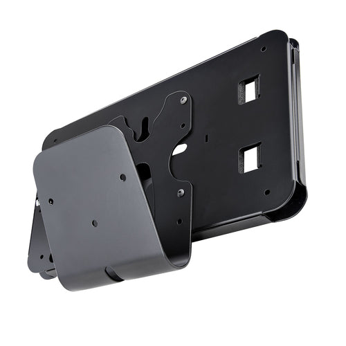Tablet Security Enclosure Stand Black Steel Lockable Anti-Theft POS