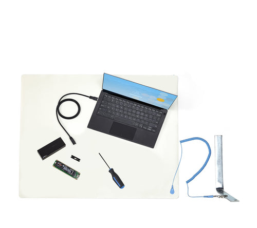 Anti-Static Mat StarTech.com 11x18 inches PVC Grounding Wire ESD