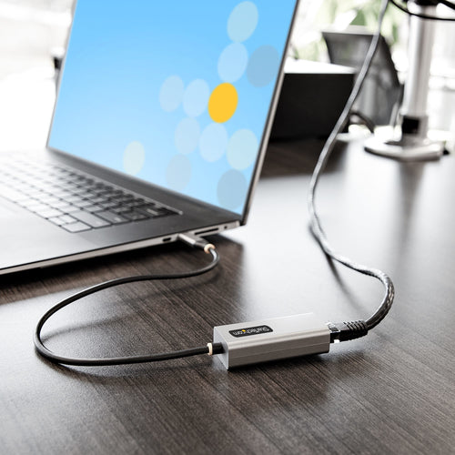 USB-C to Ethernet Adapter StarTech.com US1GC30B2 5000 Mbit/s Driverless 12-Inch Cable