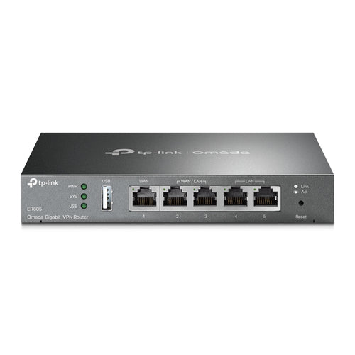 Wired Router TP-Link Omada ER605 Gigabit VPN Multiple Ports