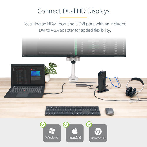 StarTech.com USB3SDOCKHD laptop dock/port replicator