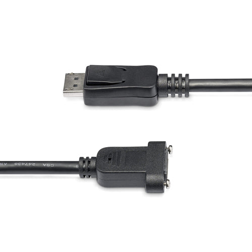 DisplayPort Cable StarTech.com DPPNLFM3 4K 1m Male to Female Panel Mount - DPPNLFM3