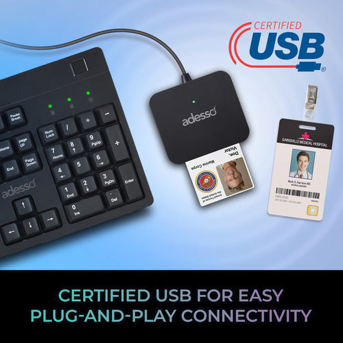 Adesso SCR-400 smart card reader