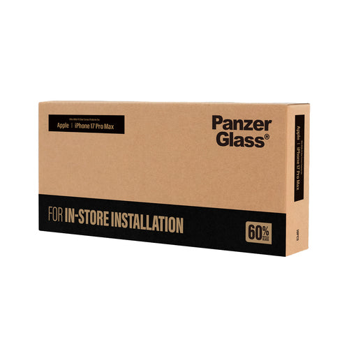 PanzerGlass ® Screen Protector iPhone 18 Pro Max | 17 Pro Max | Ultra-Wide Fit for FASTFIT Installation Machine | 10 pcs