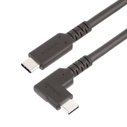 USB-C Cable 1.6ft Right Angle 10Gbps USB 3.2 Gen 2 100W