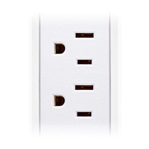 Surge Protector CyberPower CSP604UCW 6 AC Outlets 2 USB 1500 Joules