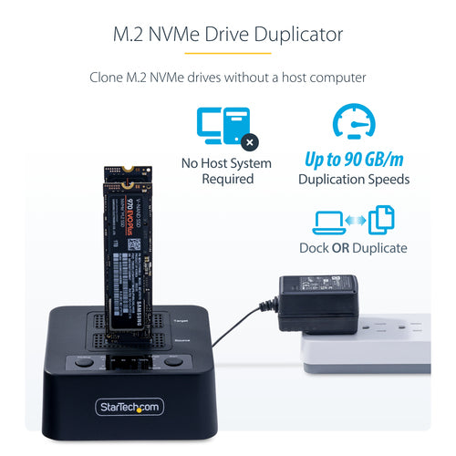 StarTech.com M2-HDD-DUPLICATOR-N1 media duplicator