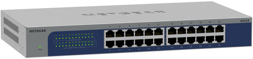 Network Switch NETGEAR GS524-300EUS Unmanaged Gigabit Ethernet Full Duplex - GS524-300EUS